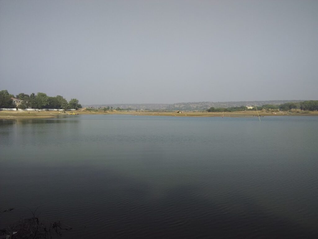 Damdama Lake in Aravalli Hills